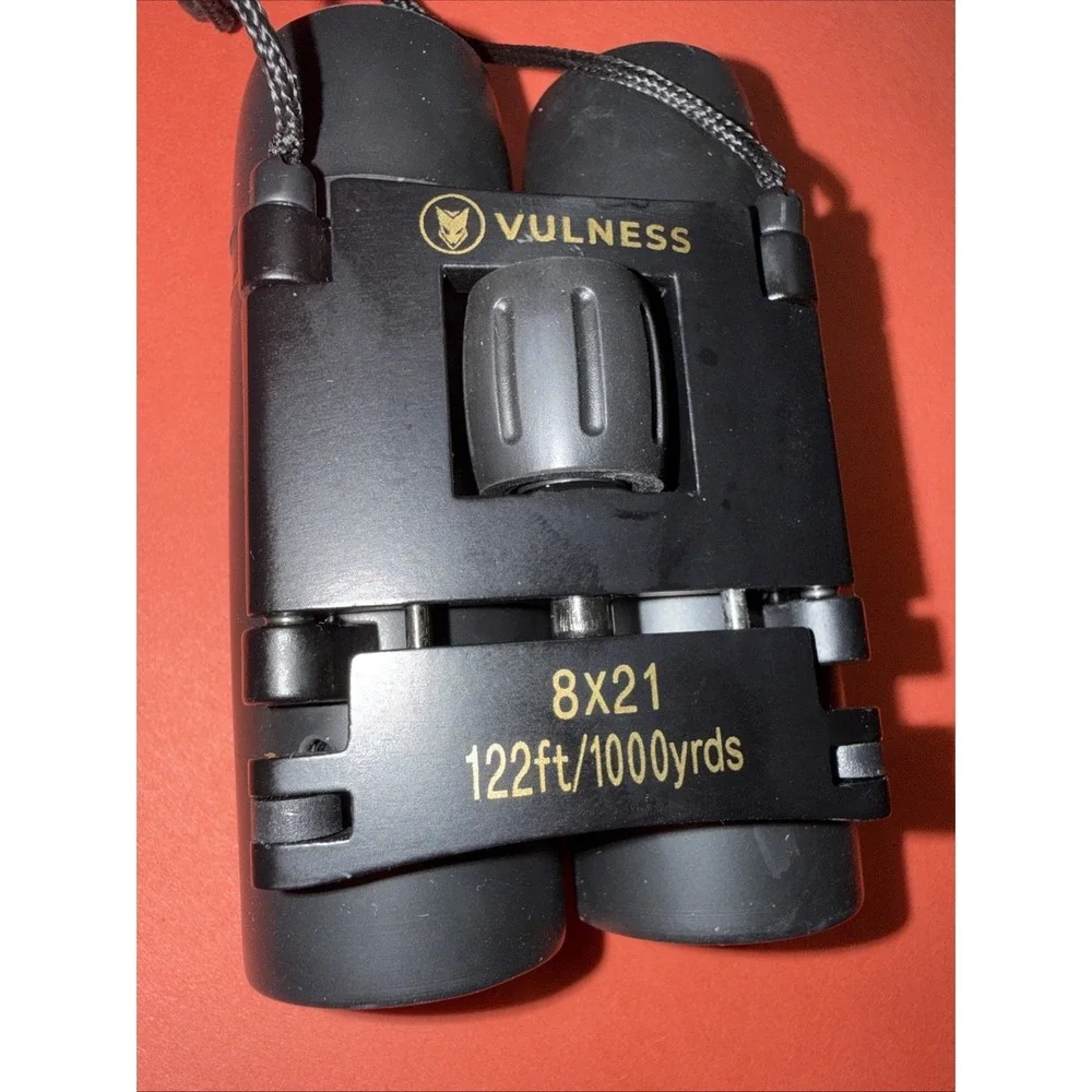 Vulness 8x21 Compact Pocket Binoculars Mini Travel Bird Watching Cruise Ship Bag